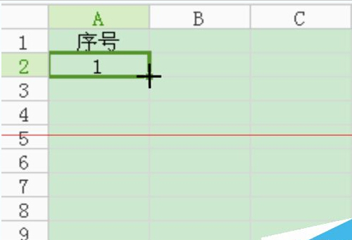 WPS表格怎么设置自动排列序号