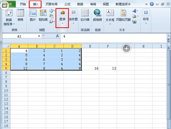 Excel2010快速修改图表数据的方法 Excel2010如何快速修改图表数据