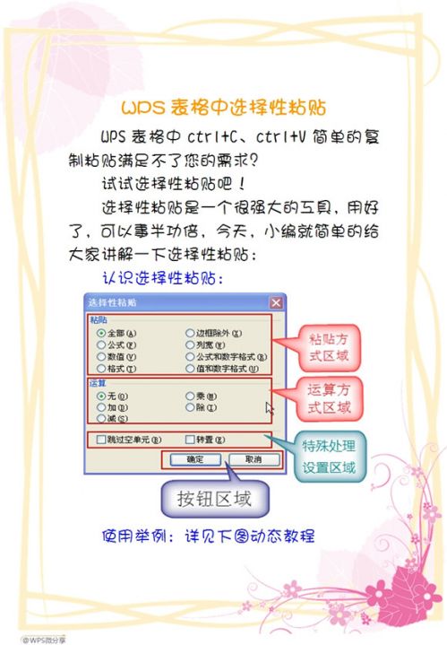 wps选择性粘贴方法 wps选择性粘贴功能使用技巧